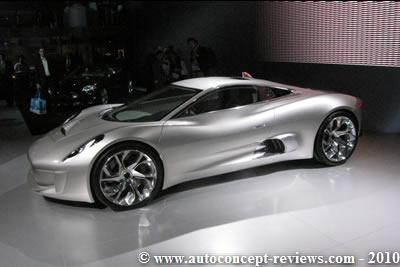 Jaguar C- X75 Hybrid concept